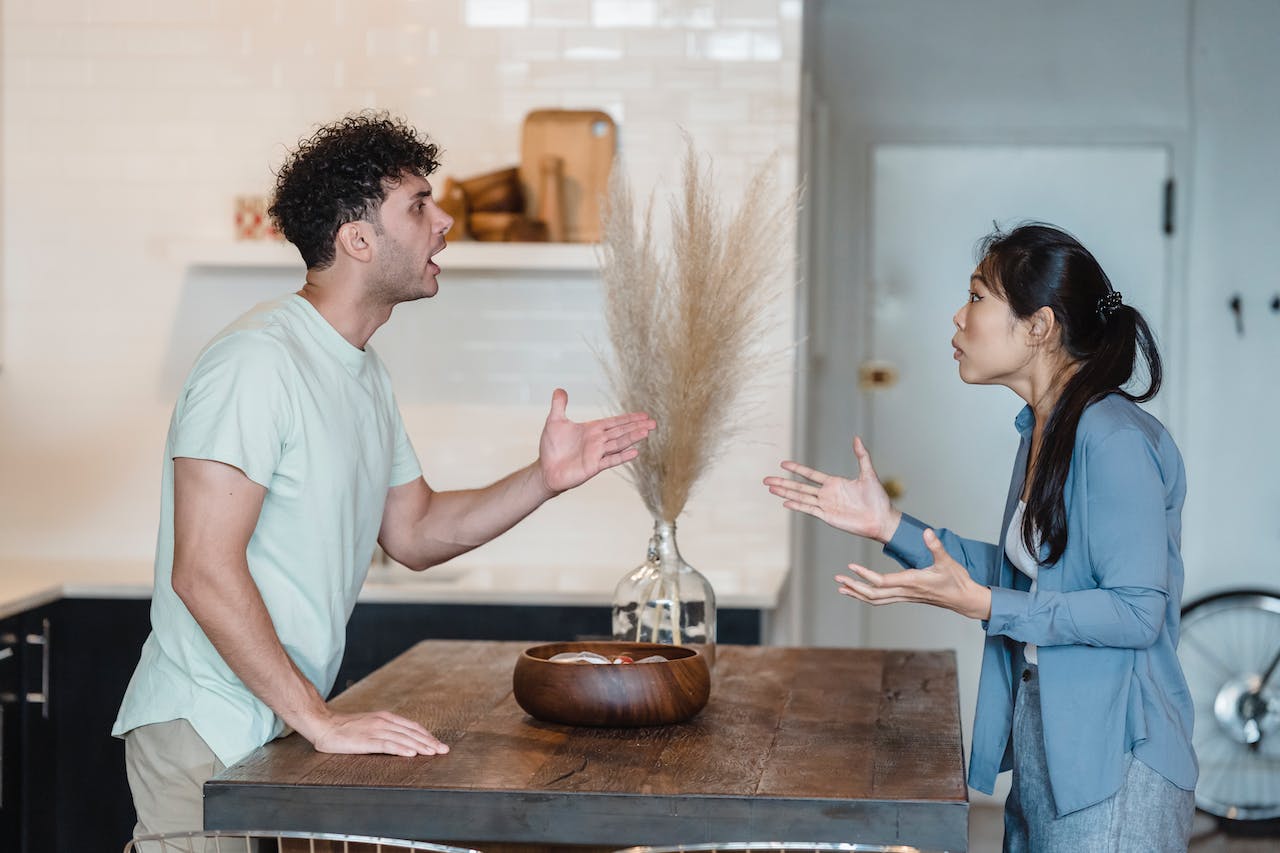 persistent conflicts with their spouse