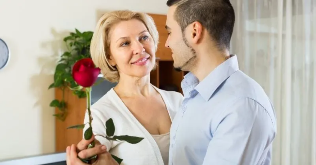 How to tell an older woman you want her